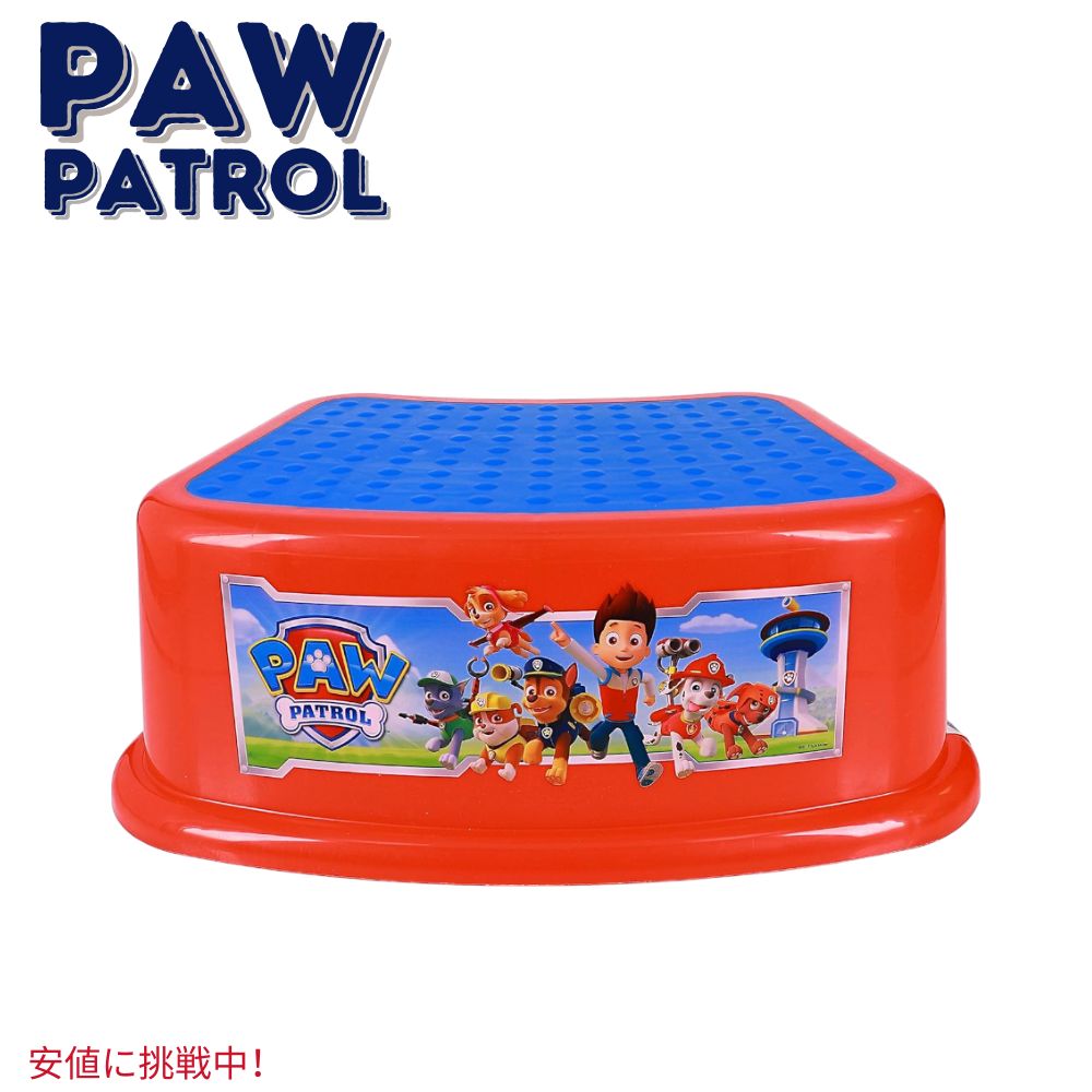 Ginsey ジンジー ニコロデオン パウパトロール 子供用 ステップ スツール 踏み台 Nickelodeon Paw Patrol Bathroom Step Stool for Kids