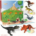 恐竜 アドベントカレンダー 恐竜アドベントカレンダー 子供用 クリスマスまでのカウントダウン アドベントカレンダー Countdown to Advent Calendars Dino Toy