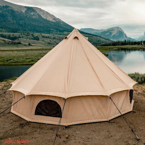 WHITEDUCK �쥬�å� �����Х� �٥�ƥ�� - ���ȡ��֥���å���, �ɿ��� Regatta Canvas Bell Tent - w/StoveJack, Waterproof