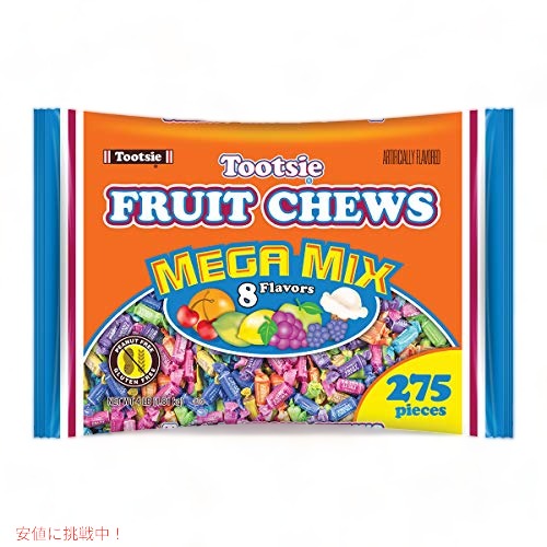 Tootsie Roll Fruit Chews Mega Mix 8 Flavor Value Bag (P 