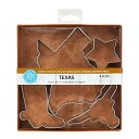 【最大2,000円クーポン6月27日01:59まで】テキサス州 クッキーカッターセット Texas Cookie Cutters