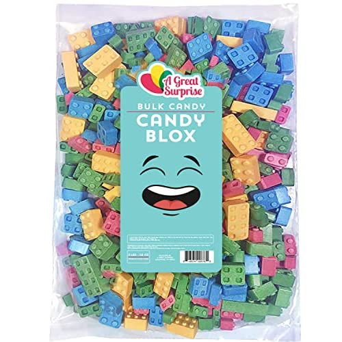 【最大2,000円クーポン5月16日01:59まで】A Great Surprise Building Blox Candy - 3lb Bag - Candy …