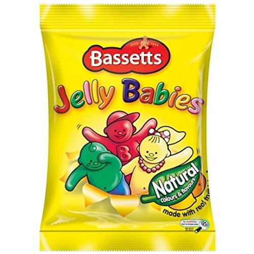 【最大2,000円クーポン5月16日01:59まで】Maynards Bassetts Jelly Babies Sweets Bag 165g (Pack of …