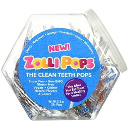 【最大2,000円クーポン4月27日9:59まで】Zollipops Clean Teeth Lollipops, Anti Cavity Lollipops,