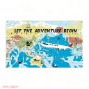 【最大2,000円クーポン5月27日01:59まで】Adventure Awaits Backdrop Large Travel アースデイにピッタリな地球グッ...