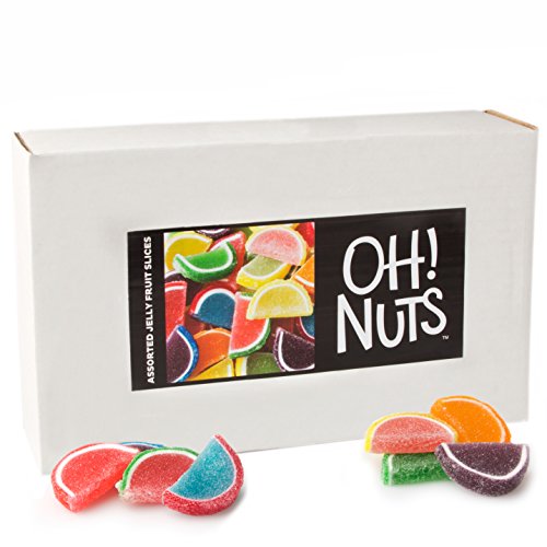 【最大2,000円クーポン5月16日01:59まで】Oh! Nuts Jelly Fruit Slices Assorted Candy - 5lb Bulk / …