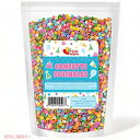 【最大2,000円クーポン5月27日01:59まで】パステル紙吹雪スプリンクル-10oz カップケーキやケーキデコレーションに Pastel Confetti ...