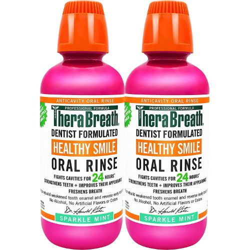 2ܡۥ֥쥹 TheraBreath ޥå Oral Rinse Sparkle Mint 16oz إ륷ޥ  [ѡߥ] 473ml