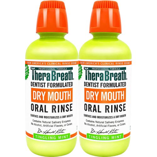 2ܡۥ֥쥹 TheraBreath ޥå Oral Rinse Tingling Mint 16ozɥ饤ޥ  [ƥ󥰥󥰥ߥ] 473ml