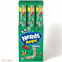 ナーズ Nerds ロープ ホリデー キャンディ、クリスマス キャンディ 大容量24パック ボックス入り がお届け!