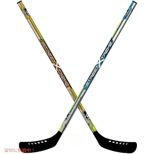 【最大2,000円クーポン11月27日01:59まで】Franklin Sports ユースストリートホッケーセット - ストリートホッケースティック2本とスト...