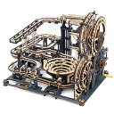 【最大2,000円クーポン5月27日01:59まで】ROKR3D木製パズルマーブルランモデル構築キット(LGA01マーブルナイトシティ)