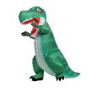 ハロウィンインフレータブルコスチュームT-Rexリアルなフルボディハロウィンコスチューム-大人のワンサイズ