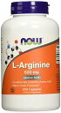 【最大2,000円クーポン7月26日01:59まで】NOW # 0031 L-Arginine 500 mg Lアルギニン 500mg 250粒