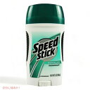 【最大2,000円クーポン4月27日9:59まで】スピードスティック デオドラントスティック Speed Stick Deodorant Regular 3 oz (85 g)