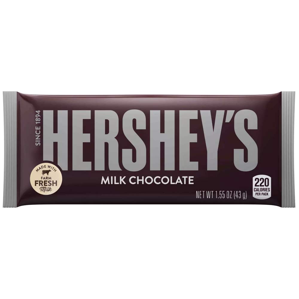 Hersheys Milk Chocolate Bar / ϡ ߥ륯祳졼 С ĥ祳졼 43g(1.55oz)