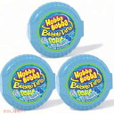 【3個セット】HUBBA BUBBA Bubble Tape Gum 6FT ハバ ババ バブルガム テープ サワー ブルーラズベリー味 2oz 1.82メートル (6フィート)