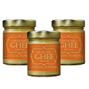 【送料無料お得な3個セット】Ghee ギーバター266ml グラスフェッド ギーバター ギーオイル Grass-Fed Ghee Butter レインボーファー...