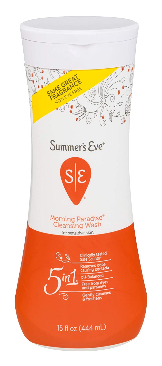 Summer 039 s Eve Morning Paradise Cleansing Wash, Feminine Wash For Sensitive Skin, 15oz(444ml) / サマーズイブ モーニングパラダイス クレンジングウォッシュ デリケートゾーン用ソープ