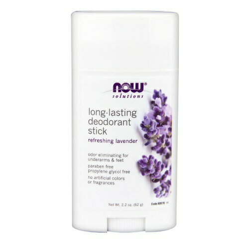 NOW FOODS Long-Lasting Deodorant Stick Refreshing Lavender iEt[Y fIhg tbVx_[