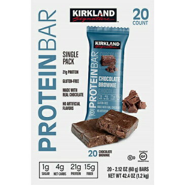 Kirkland Protein Bar Chocolate Brownie 20ct カークランド プロテインバー チョコレートブラウニー20本入り