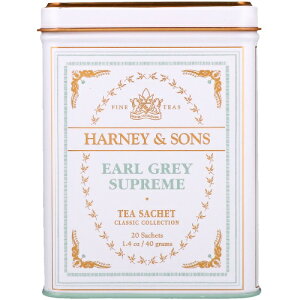 ハーニー＆サンズ Harney & Son's 【Earl Grey Supreme 】アールグレイ・シュプリーム ティーバッグ20個入り