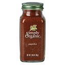 【送料無料】Simply Organic Ground Puprika Certified Organic シンプリーオーガニック パプリカパウダー 84g