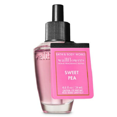 【送料無料】バスアンドボディワークス ウォールフラワー 詰替え用 スウィートピー 24ml Bath and Body Works Wallflowers Refill SWEET PEA 24ml