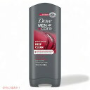 ダブ 男性用 ボディ＆フェイスウォッシュ ディープクリーン 400ml / Dove Men and Care Body and Face Wash, Deep Clean 13.5oz