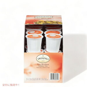 【最大2,000円クーポン5月16日01:59まで】Pure Rooibos Red Tea Kcup【24個入り】トワイニング ピュア ルイボスティー レッドティー　 Kカップ