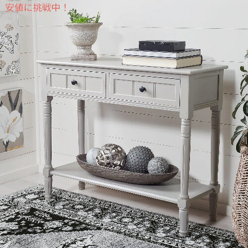 󥽡ơ֥륽եơ֥ 2 å ӥơ졼 2-Drawer Console Table Vintage Grey