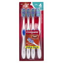 コルゲート 360 オプティックホワイト 歯ブラシ4本セット Colgate 360 Optic White Toothbrush Soft 4ct