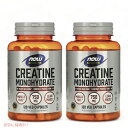 【最大2,000円クーポン5月16日01:59まで】【2個セット】NOW CREATINE 750mg 120 CAPS #2035 ナウ クレアチン