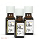 【3個セット】オーラカシア エッセンシャルオイル イランイラン 15ml(0.5floz) Aura Cacia Essential Oil Ylang Ylang III