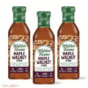 【お得な3本セット】Walden Farms カロリーフリー メープルウォールナッツシロップ 12oz/355ml ゼロカロリー 無脂肪 コレステロールゼロ グ...