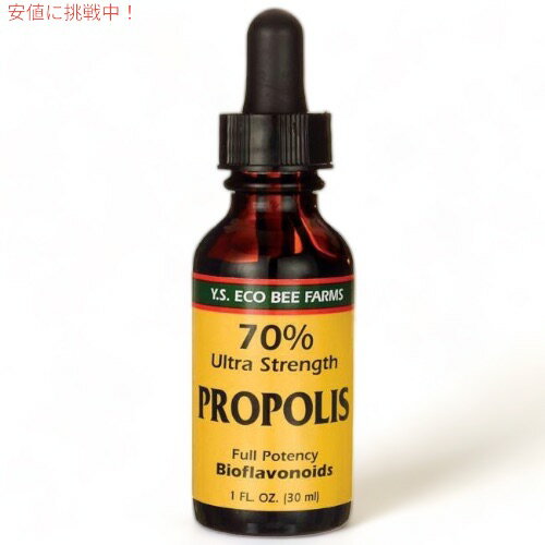 ں2,000ߥݥ51601:59ޤǡ۹ǻ ץݥꥹ  70% 30ml Y.S. Eco Bee Farms Propolis