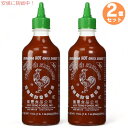 【最大2,000円クーポン4月27日9:59まで】【お得な2本セット】Huy Fong Sriracha Hot Chili Sauce Hot 17oz / スリラチャ ホットチリソース 435ml x 2 シラチャ