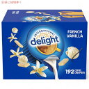 International Delight Liquid Creamer French Vanilla 192ct ディライト 液体クリーマー、フレンチバニラ 192カップ