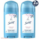 2本セット シークレット デオドラント パウダーフレッシュ 76g / 2.7oz ソリッド Secret Powder Fresh