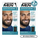 2個セット JUST FOR MEN ジャストフォーメン ヒゲ用 カラー剤 グレイヘア用 [M-50 ダーケストブラウン] Mustache & Beard Color Gel