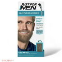 JUST FOR MEN ジャストフォーメン ヒゲ用 カラー剤 グレイヘア用 [M-25 ライトブラウン] Mustache & Beard Color Gel