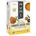 Numi ヌミ オーガニック ハーブティー [ターメリックゴールデントニック] 12ティーバッグ入り Turmeric Golden Tonic