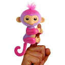 Fingerlings インタラクティブ 人形 ベビー モンキー Charli (Purple) 動く 話す 光る 反応 電子ペット Interactive Baby Monkey