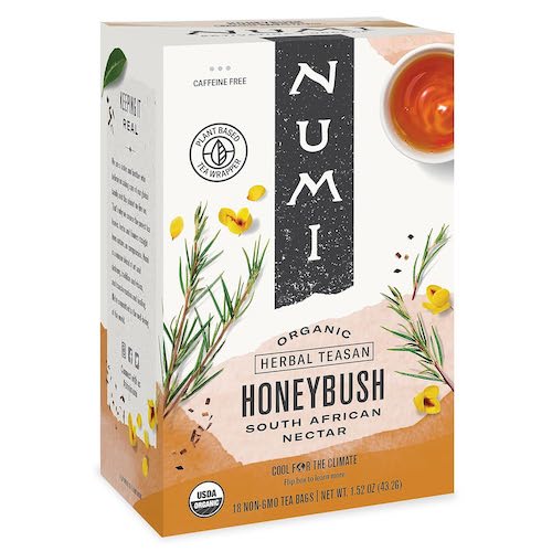 Numi ヌミ オーガニック ハーブティー  18ティーバッグ入り Honeybush