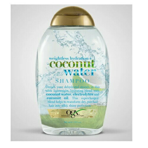 OGX COCONUT WATER SHAMPOO 385ml オーガニクス ココナッツウォーター シャンプー 13.5oz