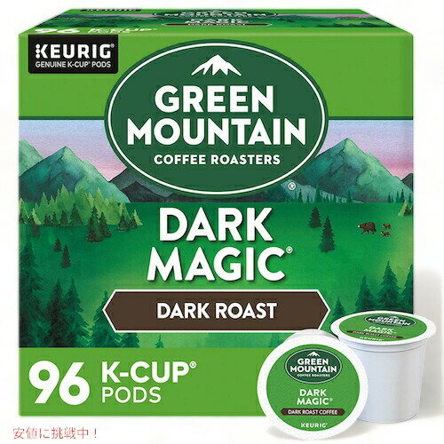 塼ꥰ Kå ꡼ޥƥ ޥå96ġKEURIG Green Mountain Coffee Dark Magic K-cups, 96-Count