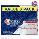 ＜3本セット＞クレスト 歯磨き粉 3D ホワイト  107g x 3本 / Crest 3D White Glamorous White 3.8 oz