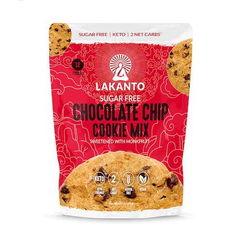 Lakanto 饫 祳졼ȥåץåߥå Ի 192g6.77oz / Sugar Free Chocolate Chip Cookie Mix Sweetened Monk Fruit