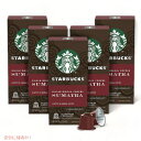 【最大2,000円クーポン7月26日01:59まで】【5個セット】Starbucks Nespresso Dark Roast Single-Origin Sumatra Coffee 10-count / スターバックス ネスプレッソ用 カプセルコーヒー