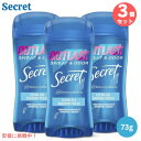 【最大2,000円クーポン5月16日01:59まで】3個セット!シークレット アウトラスト クリアジェル シャワーフレッシュの香り 73g / Secret O...